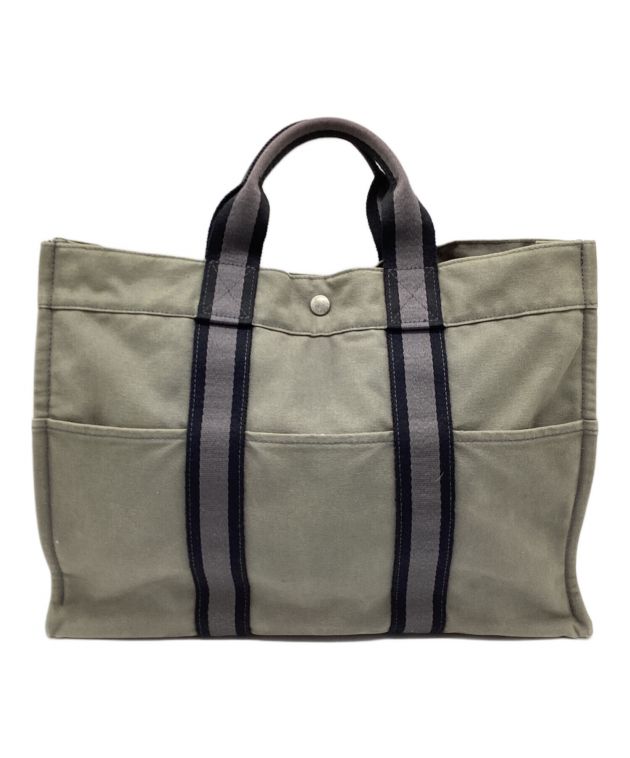中古・古着通販】HERMES (エルメス) フールトゥMM ライトグレー×グレー 