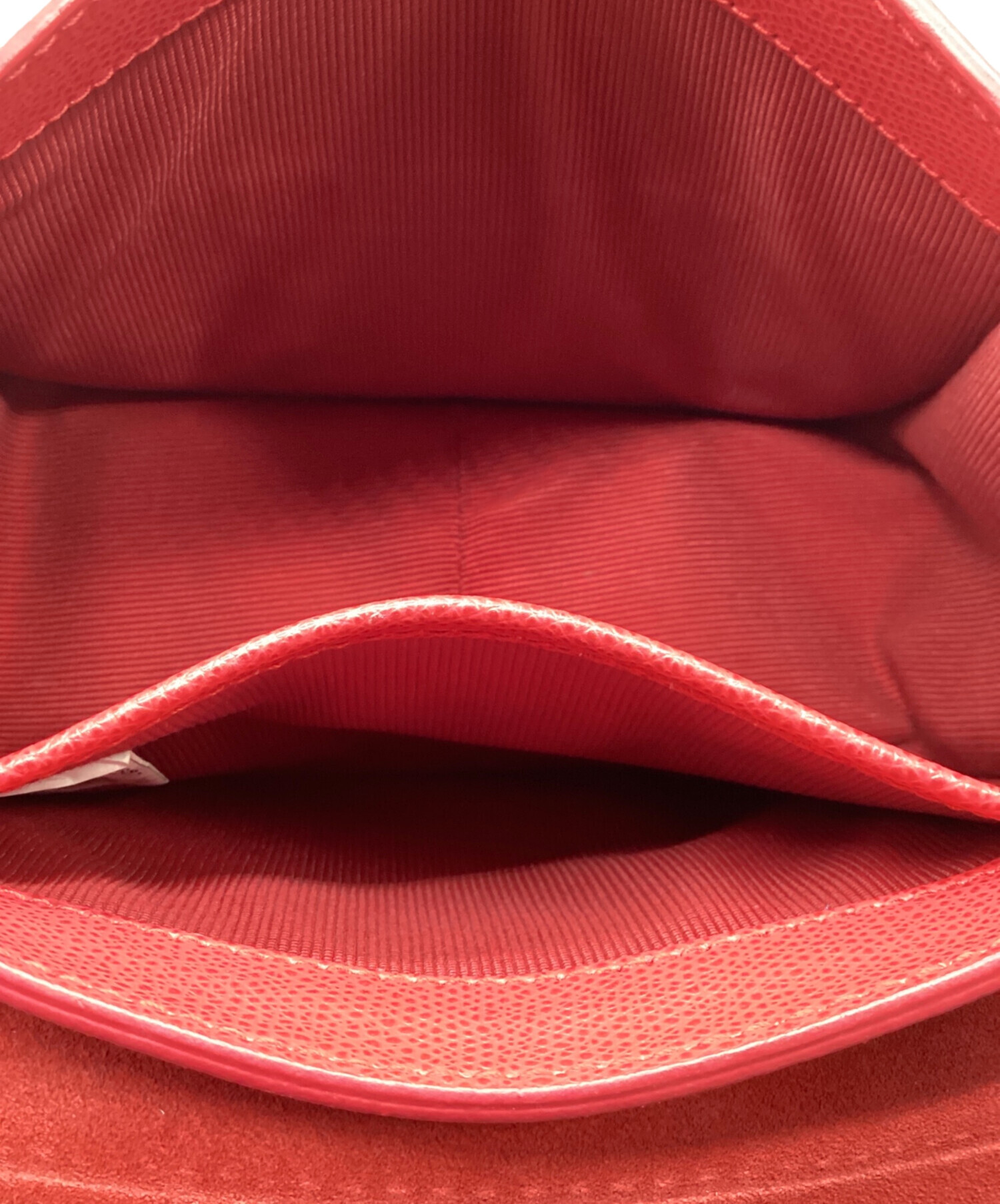 中古・古着通販】FURLA (フルラ) ミニチェーンショルダーバッグ レッド