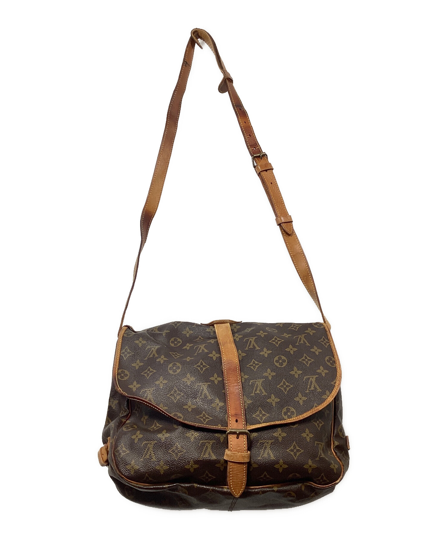 ルイ・ヴィトン ソミュール35 ショルダーバッグ レディース 【中古】 LOUIS VUITTON - ルイ・ヴィトン ソミュール35 ショルダーバッグ