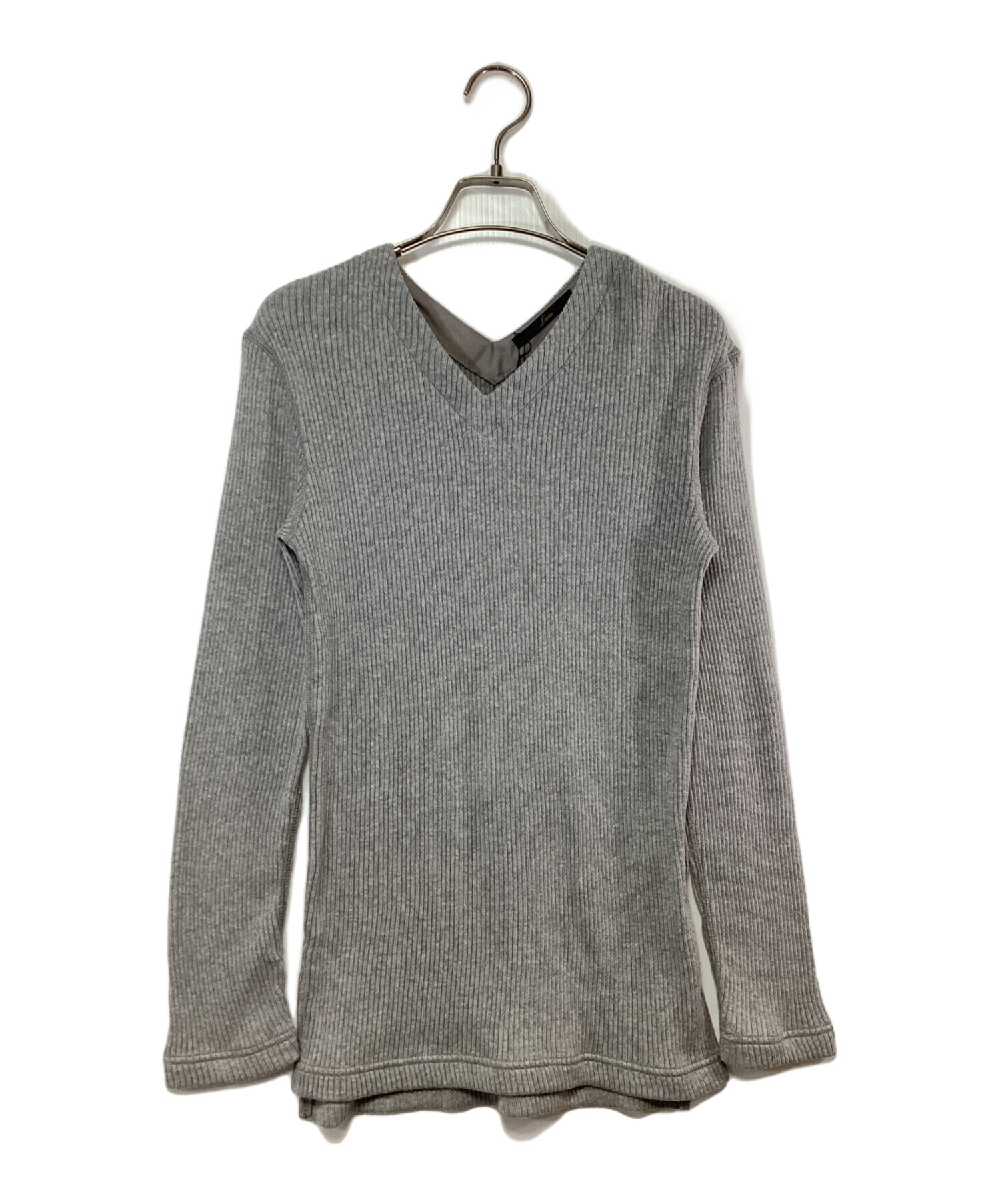 中古・古着通販】Liesse (リエス) ニット グレー サイズ:SIZE 9 未使用