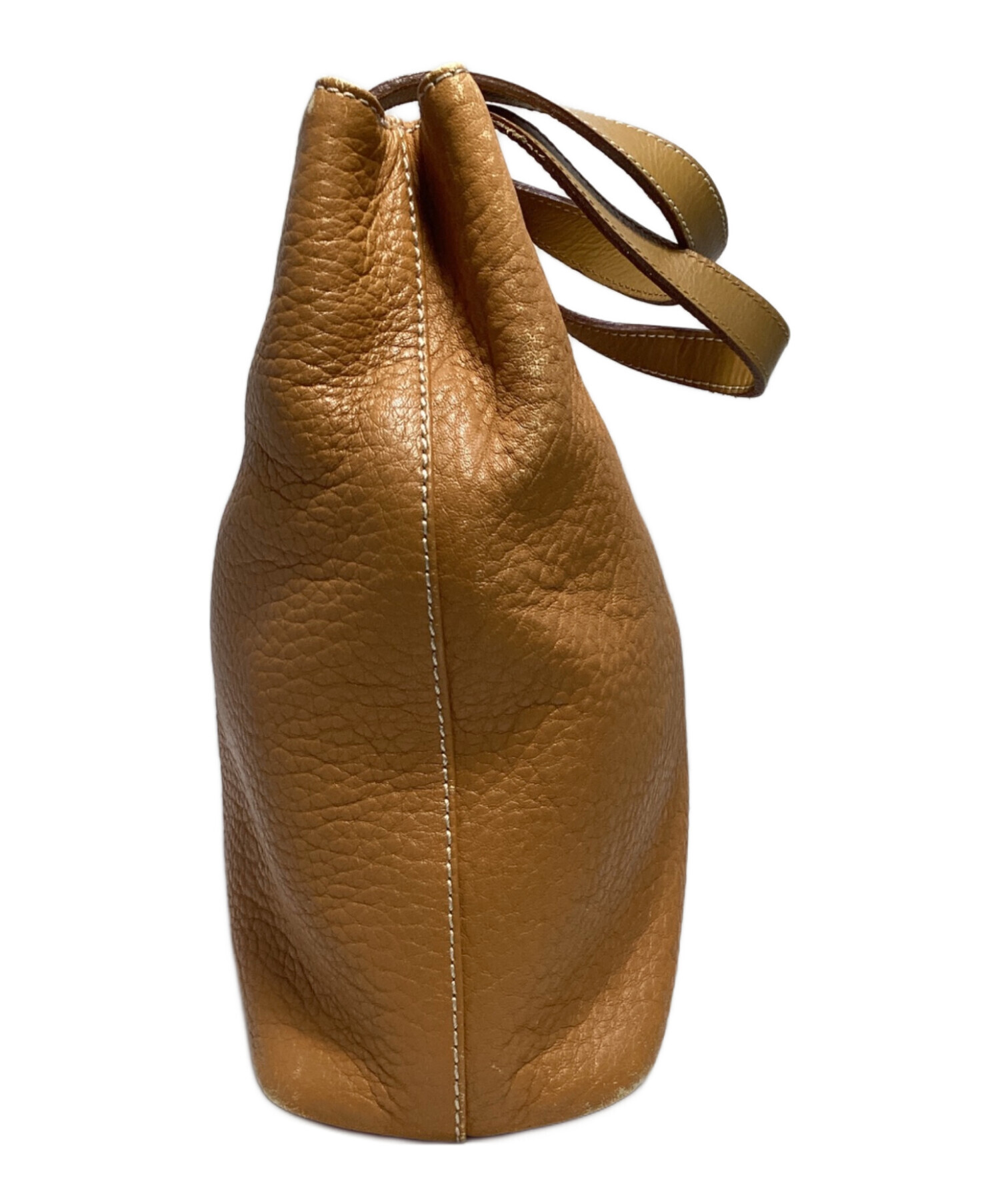 Burberrys本革ビンテージハンドバッグ 中古・古着通販】Burberry's (バーバリーズ) レザーハンドバッグ