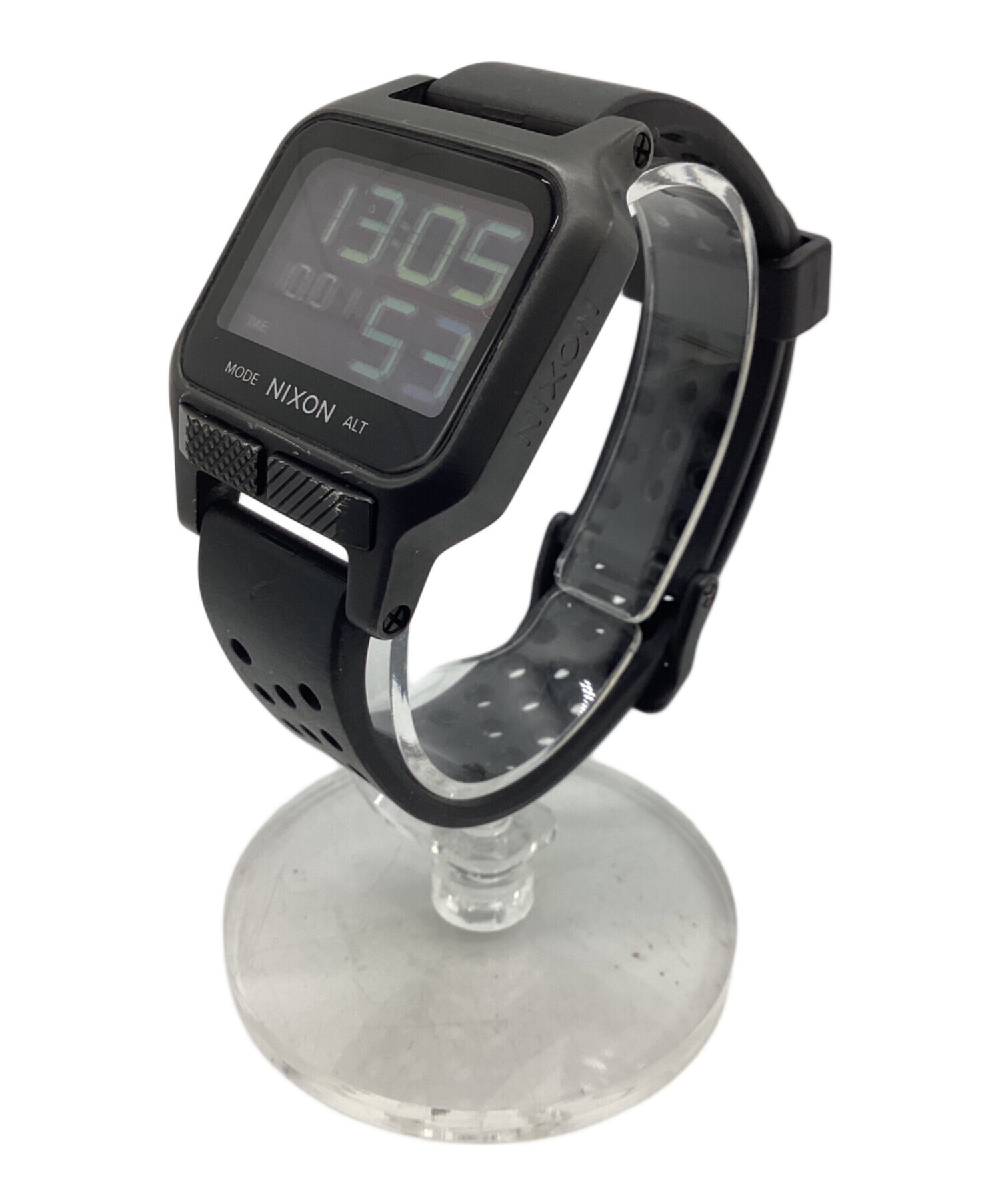 NIXON メンズ アナログ デジタル 腕時計 ジャンク 中古・古着通販】NIXON (ニクソン) デジタル腕時計 ブラック