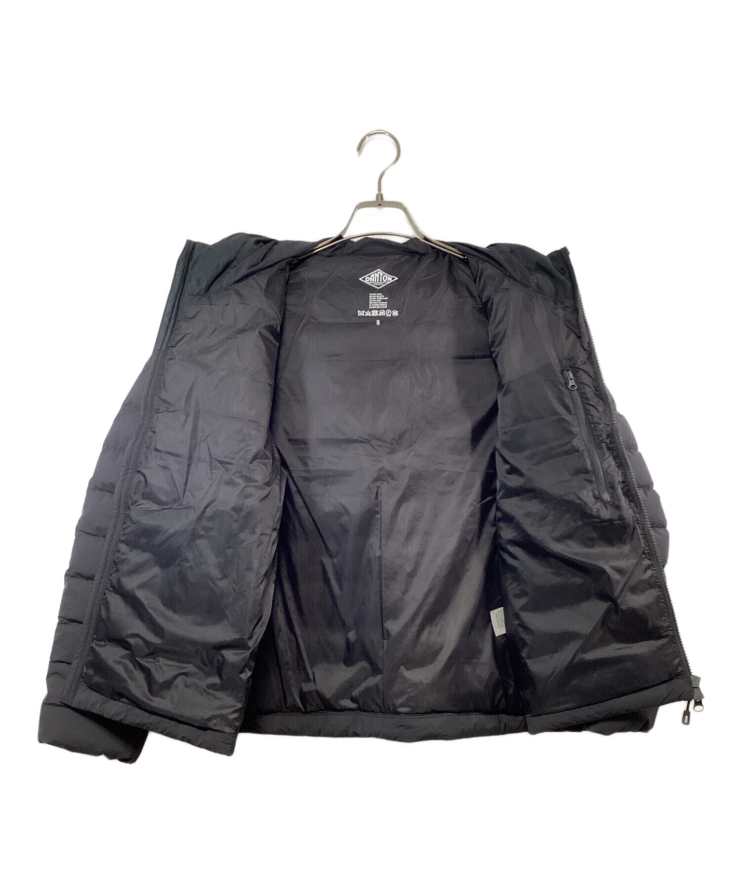 DNTONナイロンフードジャケットS 中古・古着通販】DANTON (ダントン) ストレッチナイロン ミドルダウン