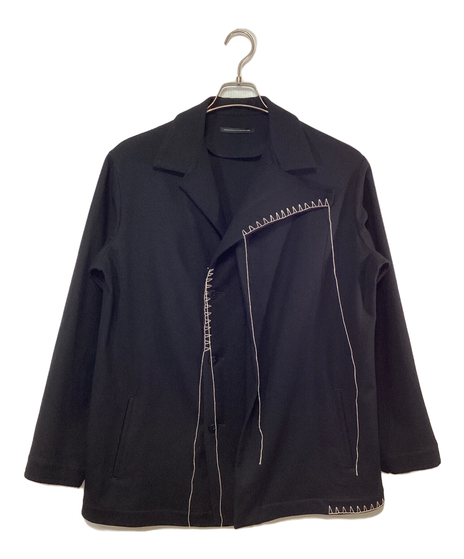 中古・古着通販】Y's (ワイズ) W/ FLANNEL HAND STITCHED LEFT FACING