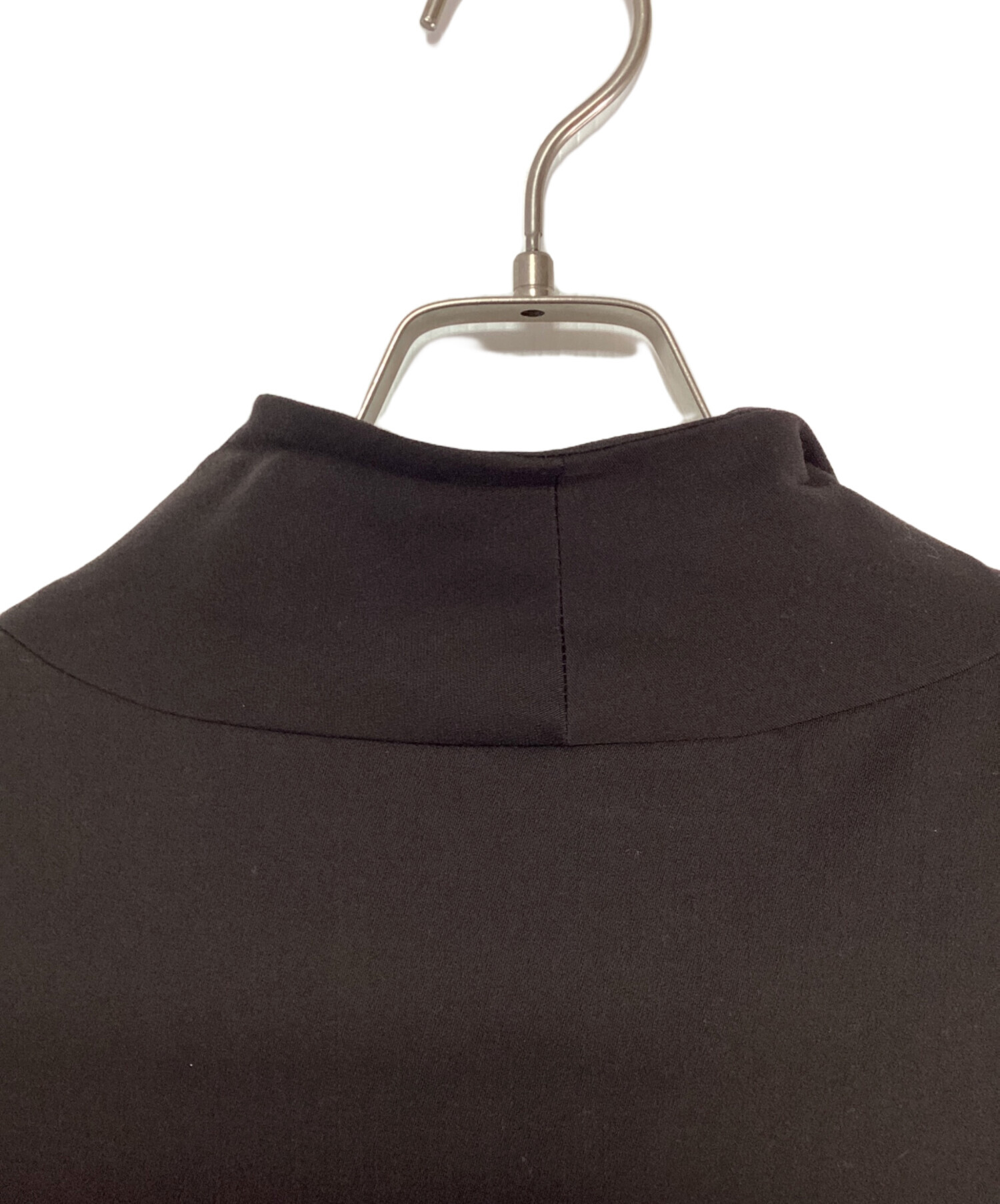 中古・古着通販】慈雨 (ジウ) スタンドカラーコート ダークブラウン