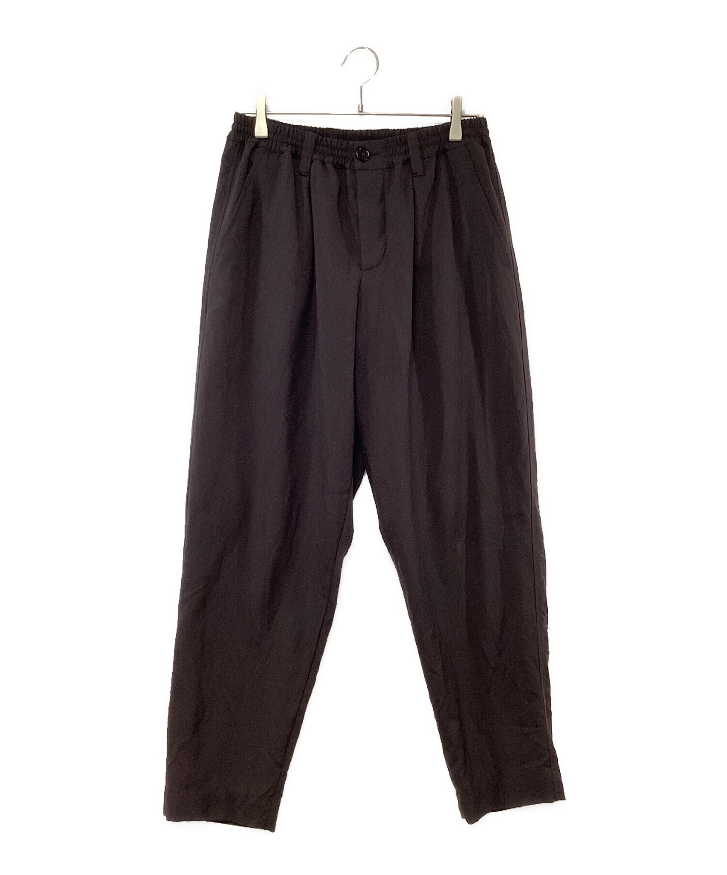 【本日限定値引き】 MARNI マルニ　シャーリングテーパードパンツ 中古・古着通販】MARNI (マルニ) ウールトロピカルシャーリング1P