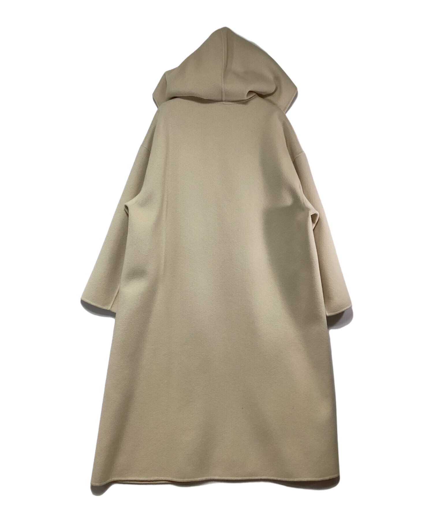 中古・古着通販】COLUMN (コラム) ロングコート アイボリー サイズ