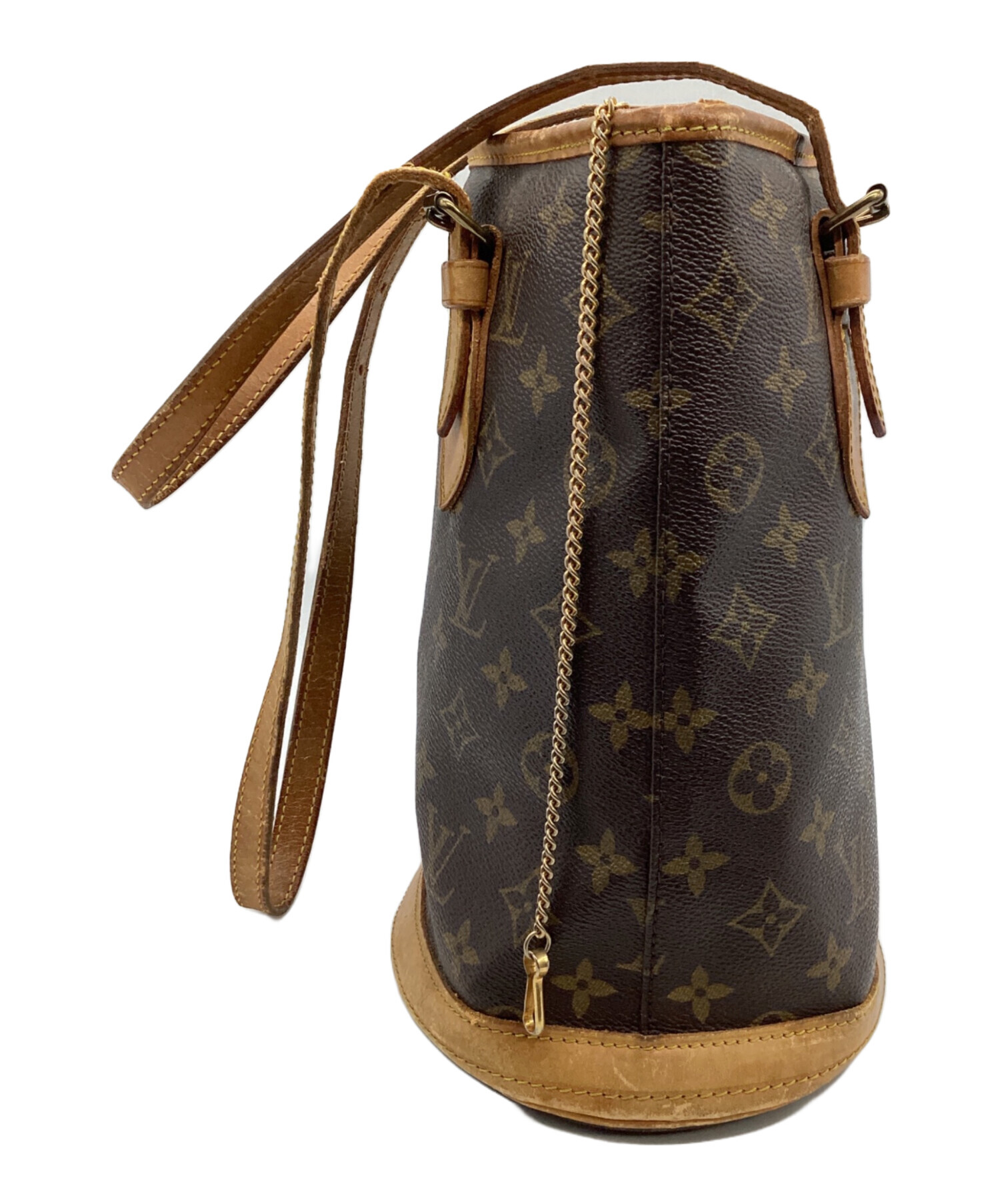 中古・古着通販】LOUIS VUITTON (ルイ ヴィトン) バケットPM ブラウン