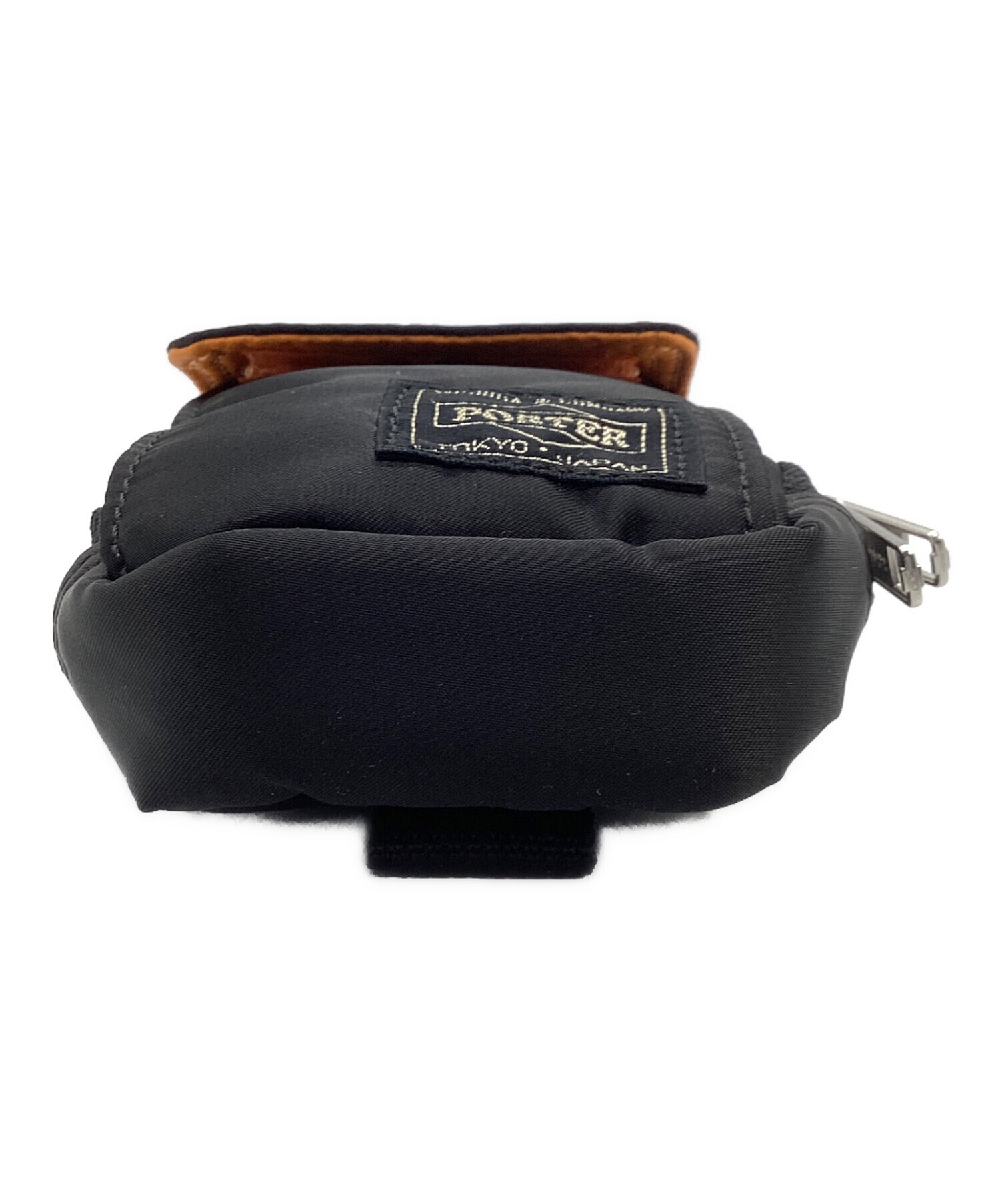 美品】PORTER ポーター モバイルポーチ ミニポーチ タンカー 男女兼用