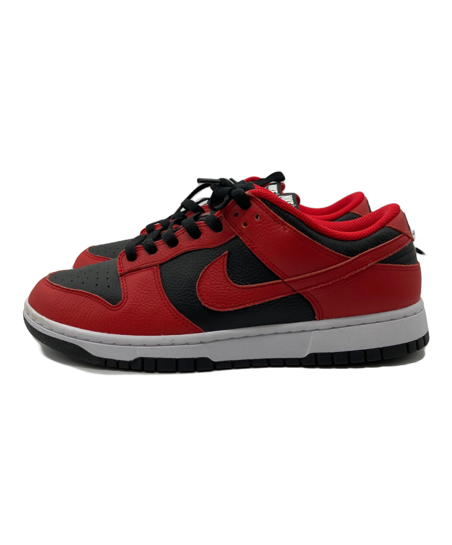 中古・古着通販】NIKE (ナイキ) DUNK LOW BY YOU レッド×ブラック 