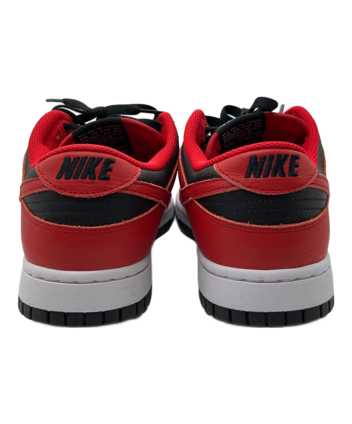 中古・古着通販】NIKE (ナイキ) DUNK LOW BY YOU レッド×ブラック 