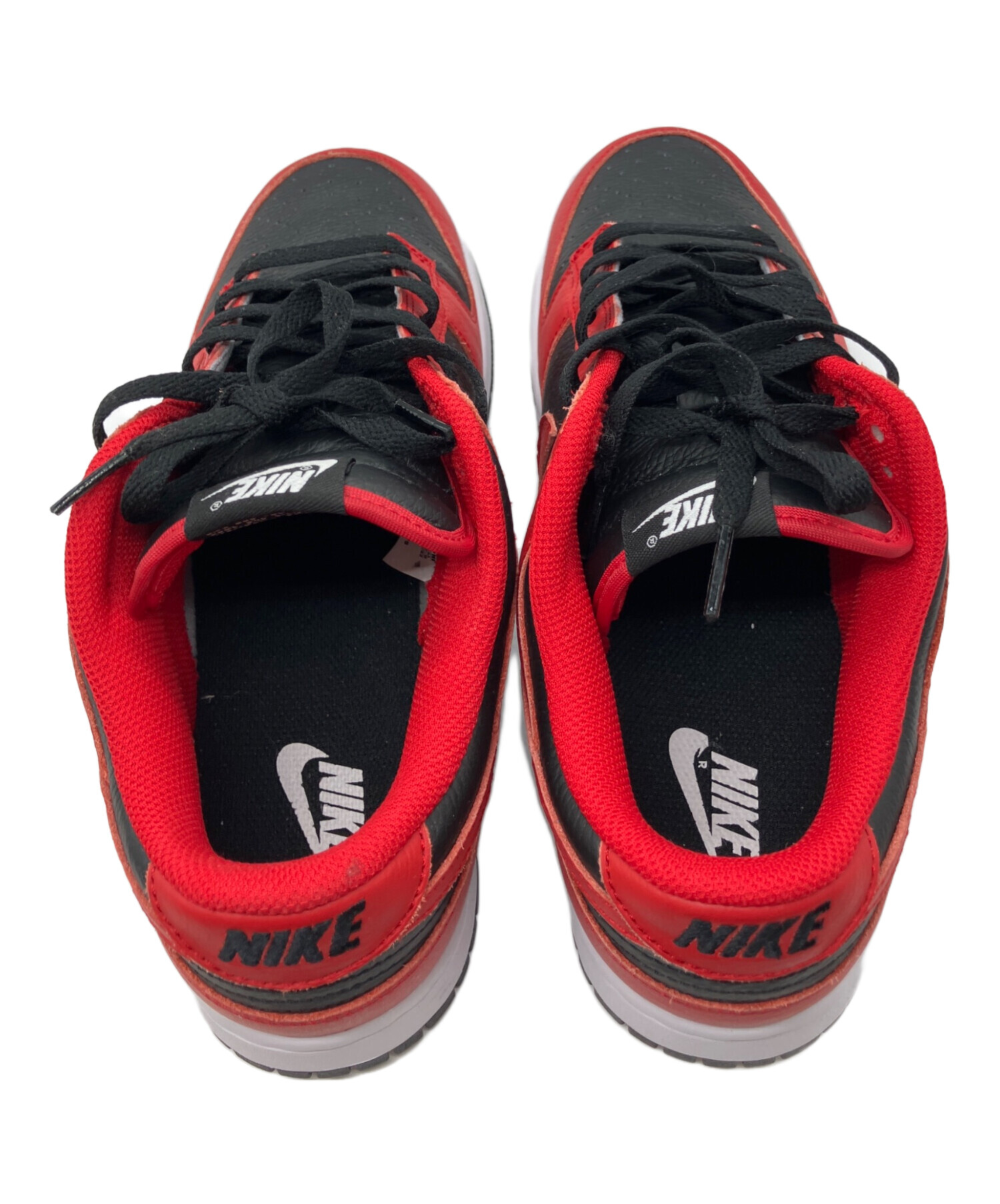 中古・古着通販】NIKE (ナイキ) DUNK LOW BY YOU レッド×ブラック 