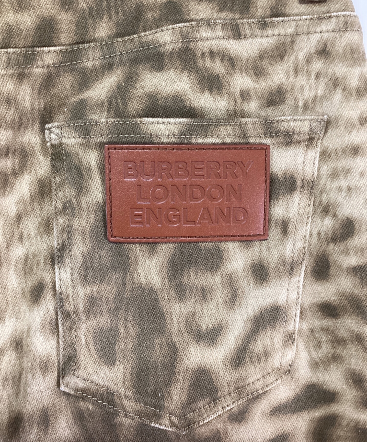 中古・古着通販】BURBERRY (バーバリー) スキニーパンツ ベージュ