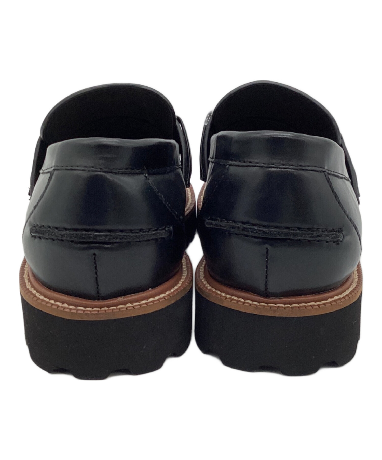 中古・古着通販】MAZELL (マゼル) ローファー ブラック サイズ:SIZE 35