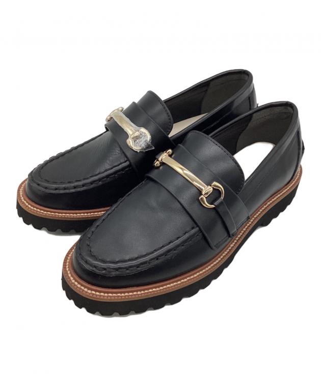 中古・古着通販】MAZELL (マゼル) ローファー ブラック サイズ:SIZE 35 中古・古着通販】MAZELL (マゼル) ローファー ブラック サイズ:SIZE 35