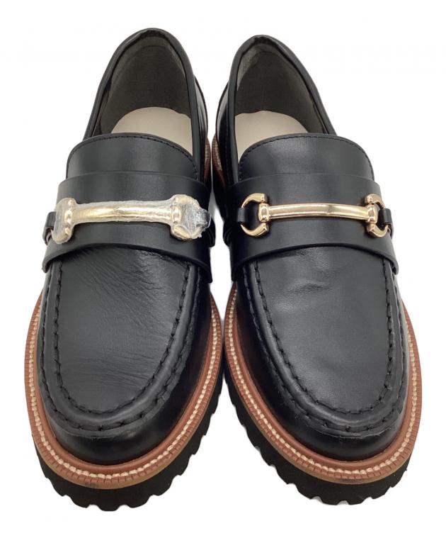 中古・古着通販】MAZELL (マゼル) ローファー ブラック サイズ:SIZE 35