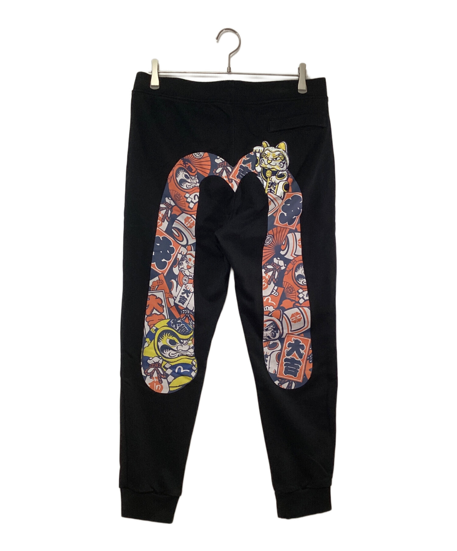中古・古着通販】EVISU (エビス) 大黒プリントスウェットパンツ