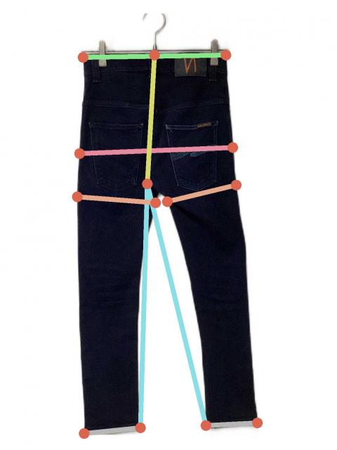 ヌーディージーンズ nudie jeans ビームス BEAMS パンツ ジーンズ デニム サイズ30 46161-1400 ☆新品 /043548 中古・古着通販】NUDIE JEANS (ヌーディー・ジーンズ) BEAMS (ビームス