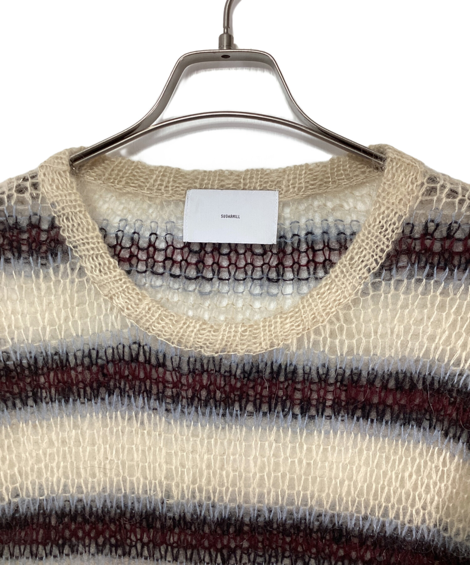 中古・古着通販】SUGARHILL (シュガーヒル) MOHAIR STRIPE PULLOVER 