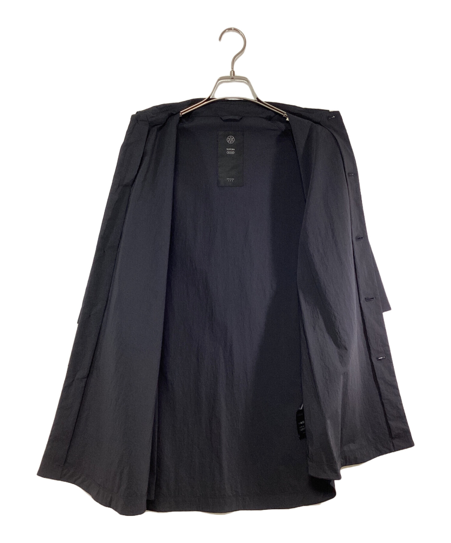 中古・古着通販】teatora (テアトラ) CARTRIDGE SHIRT ネイビー サイズ 