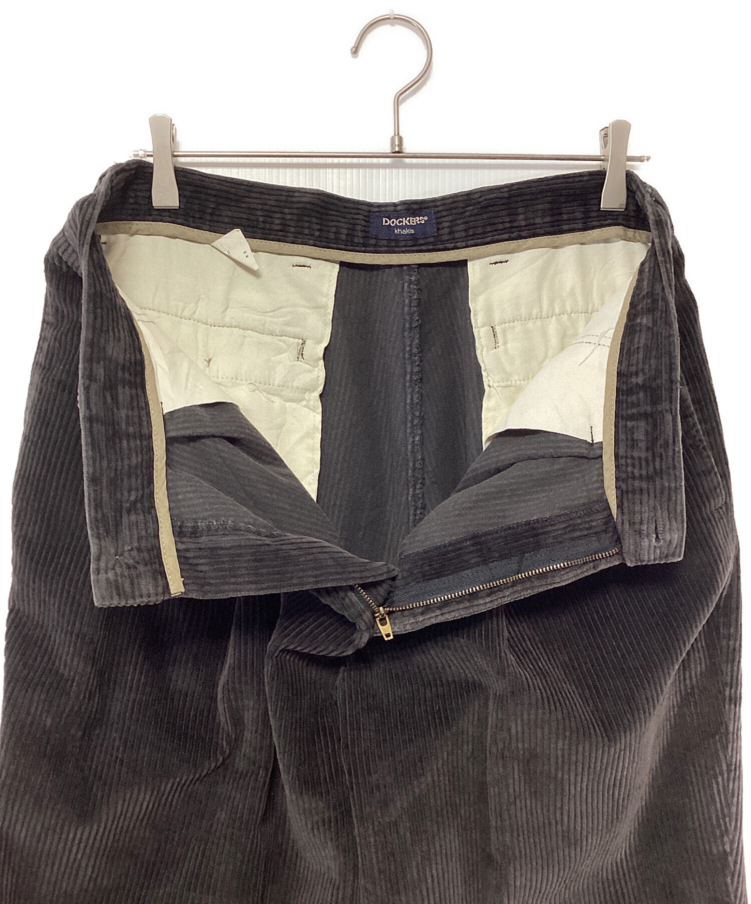中古・古着通販】DOCKERS (ドッカーズ) 2タック 太畝コーデュロイ