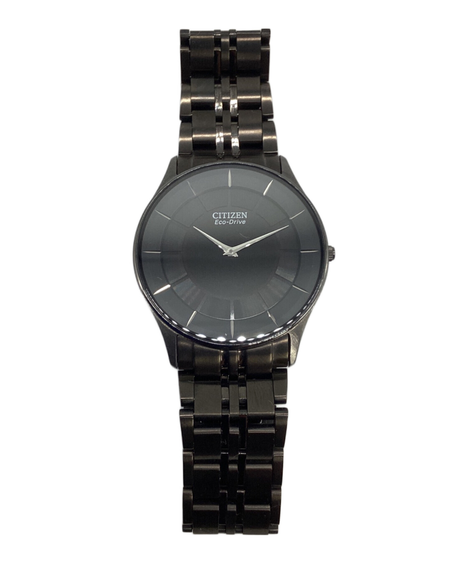 中古・古着通販】CITIZEN (シチズン) 腕時計 エコドライブ ブラック 