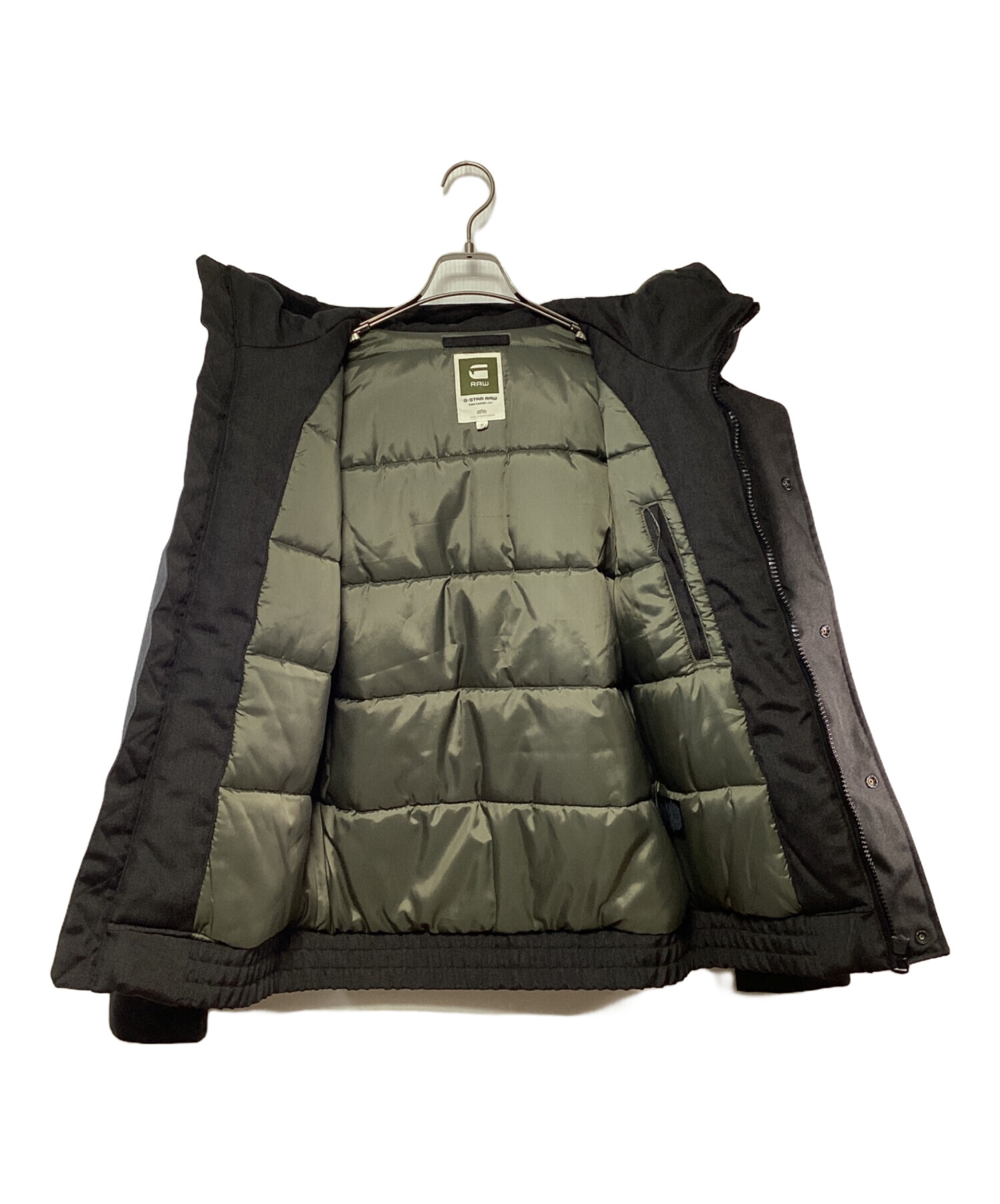 中古・古着通販】G-STAR RAW (ジースターロゥ) 中綿ジャケット グレー