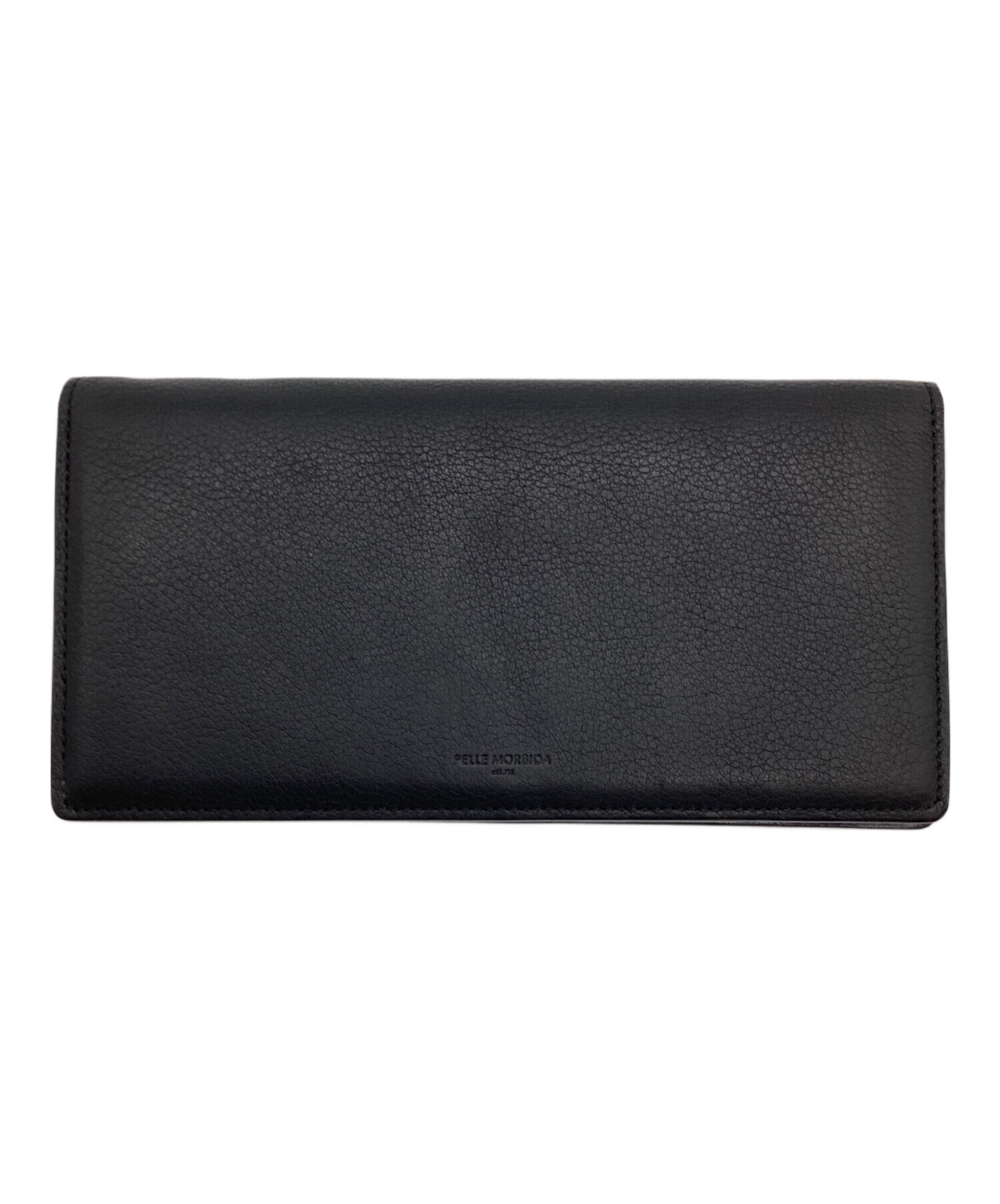 中古・古着通販】PELLE MORBIDA (ペッレモルビダ) 長財布 ブラック