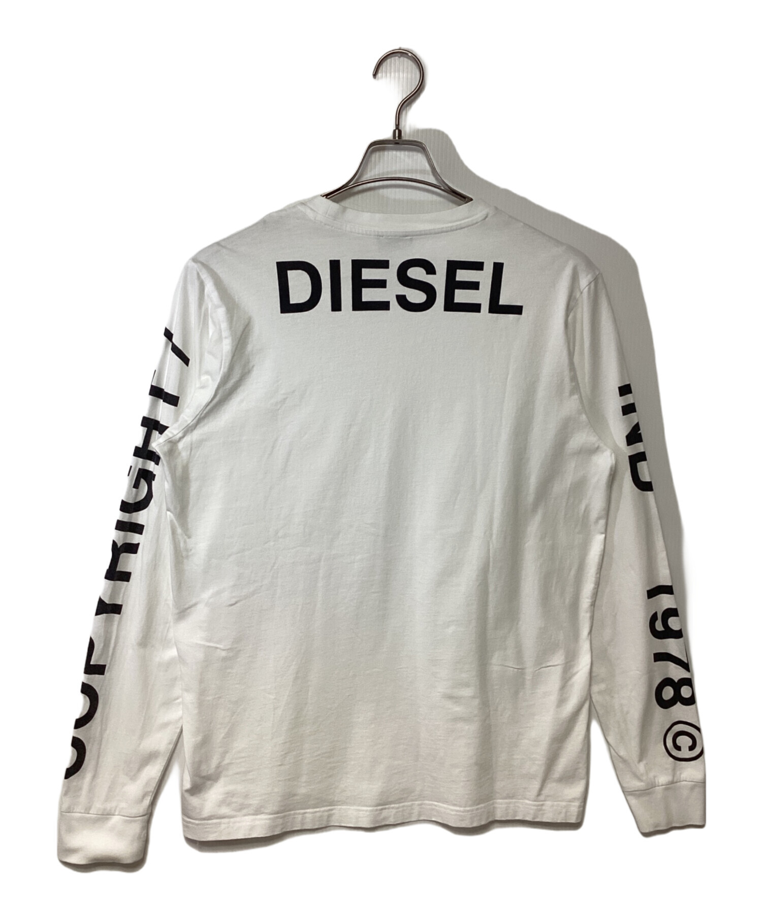 DIESEL ディーゼル プリント ロングスリーブシャツ XS マルチカラー レディース 古着 中古 USED DIESEL - DIESEL ディーゼル プリント ロングスリーブシャツ XS マルチ