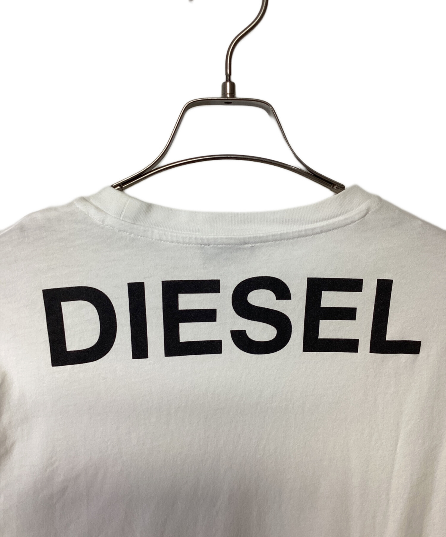中古・古着通販】DIESEL (ディーゼル) ロングスリーブTシャツ ホワイト