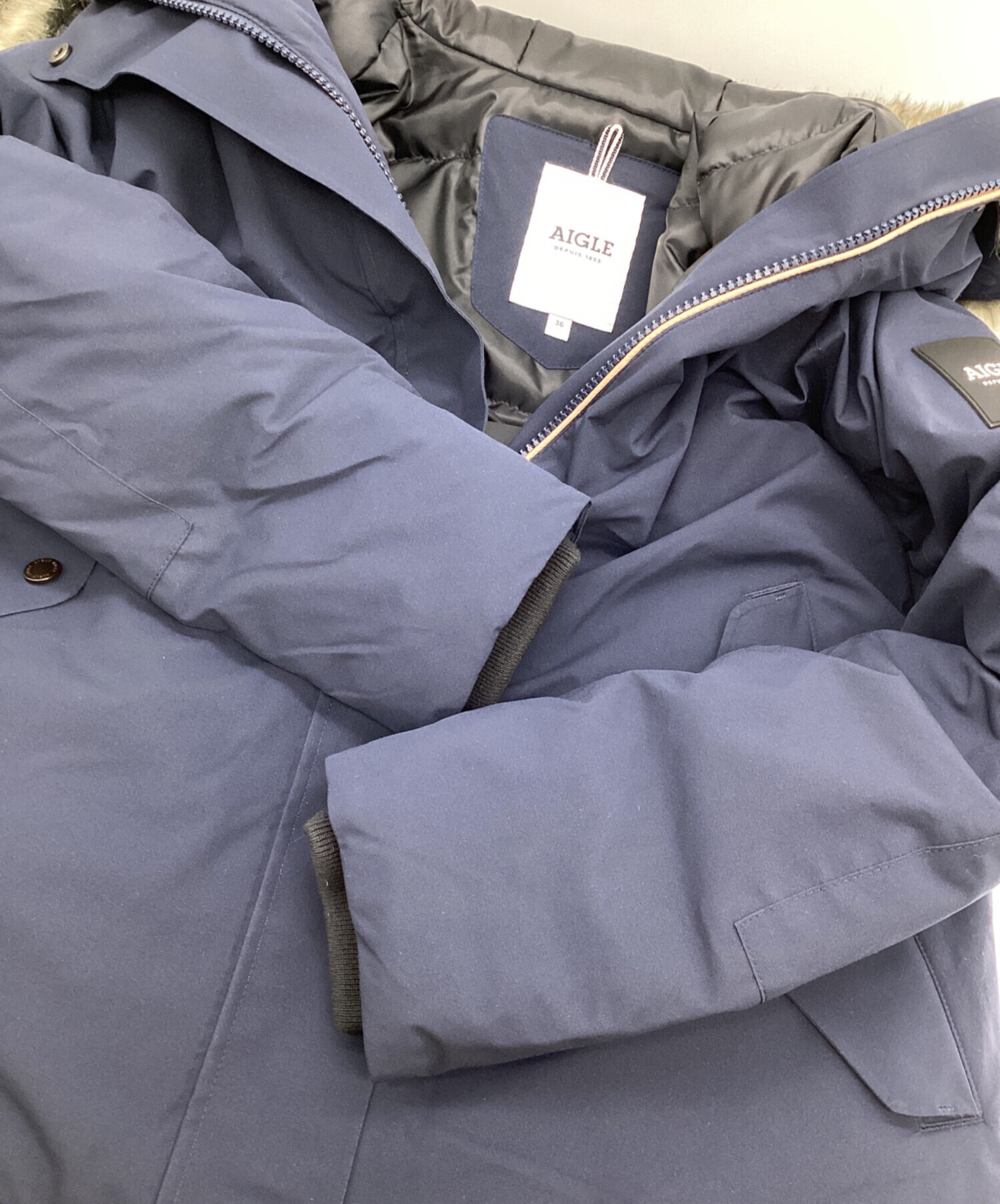 中古・古着通販】AIGLE (エーグル) シャンタループショートダウン 