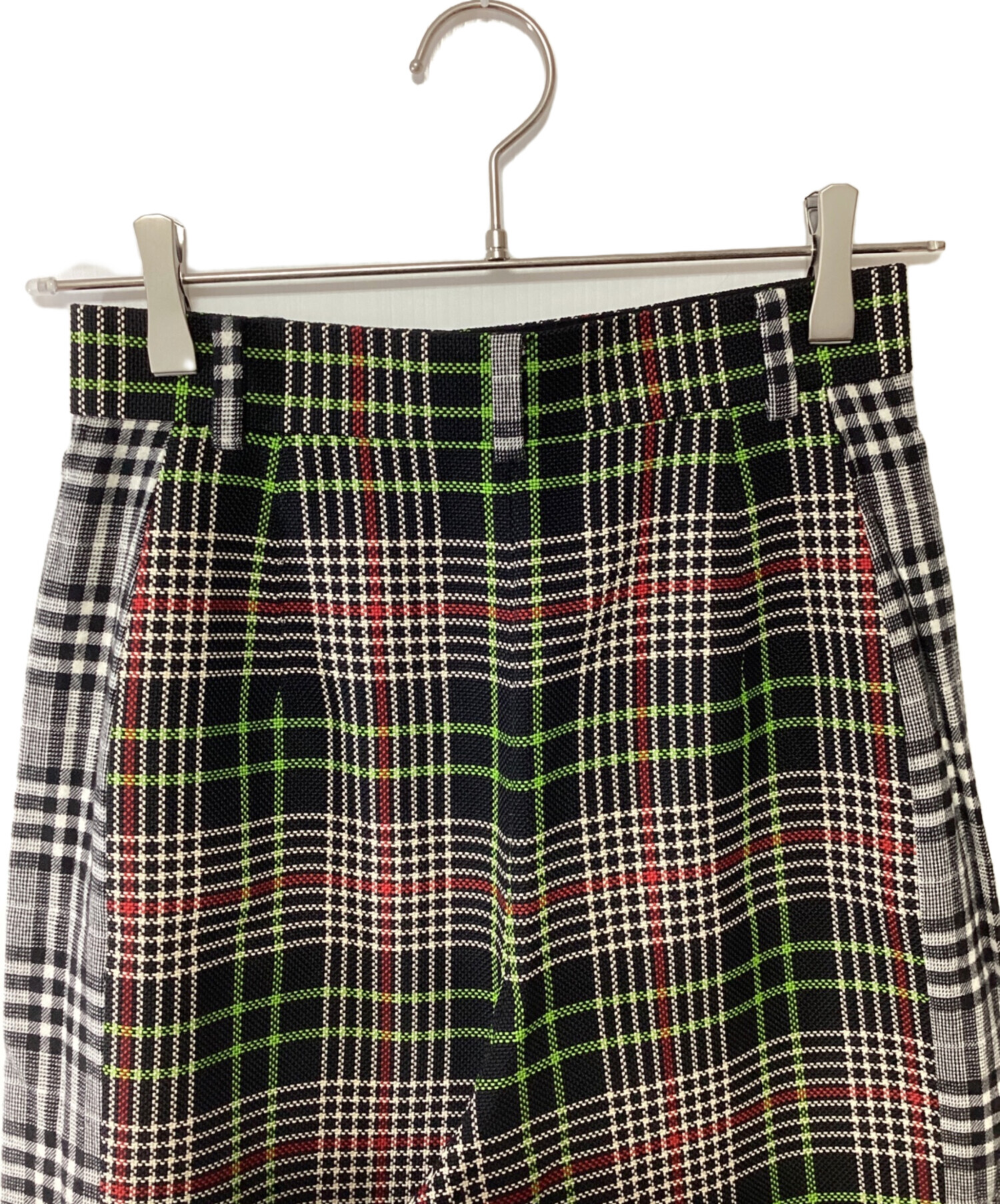 中古・古着通販】ENFOLD (エンフォルド) ハイウエストパンツ ブラック