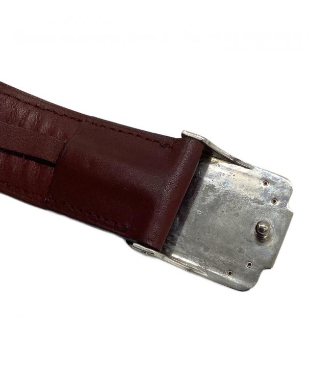 中古・古着通販】Cartier (カルティエ) ベルト ボルドー｜ブランド