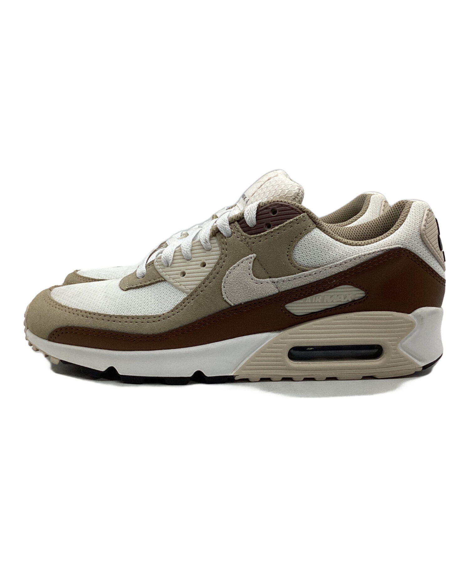 中古・古着通販】NIKE (ナイキ) AIR MAX 90 ベージュ×ホワイト サイズ 