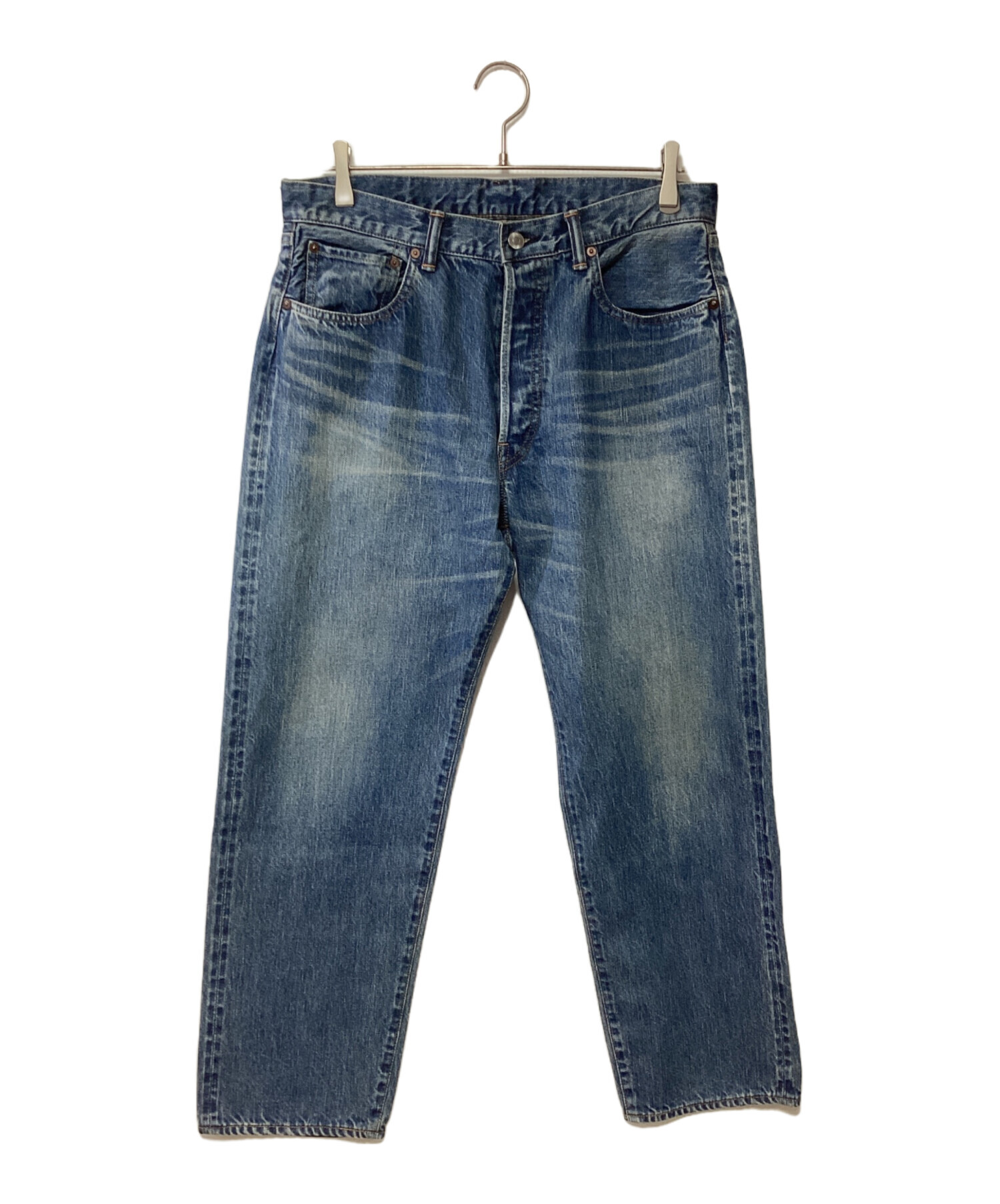 中古・古着通販】A.PRESSE (アプレッセ) ウォッシュドデニムパンツ 