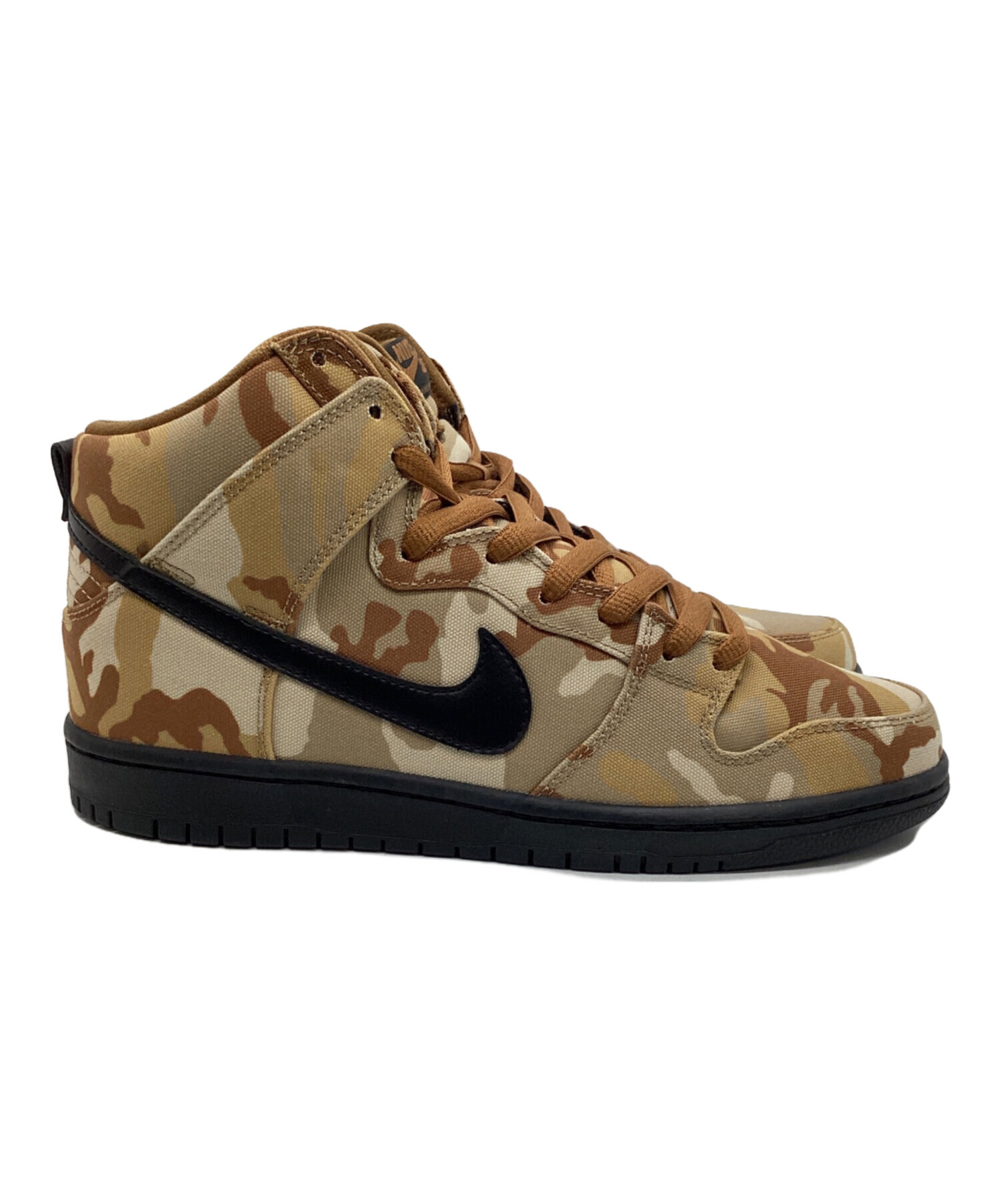 中古・古着通販】NIKE (ナイキ) SB DUNK HIGH PRO オリーブ×ブラウン 