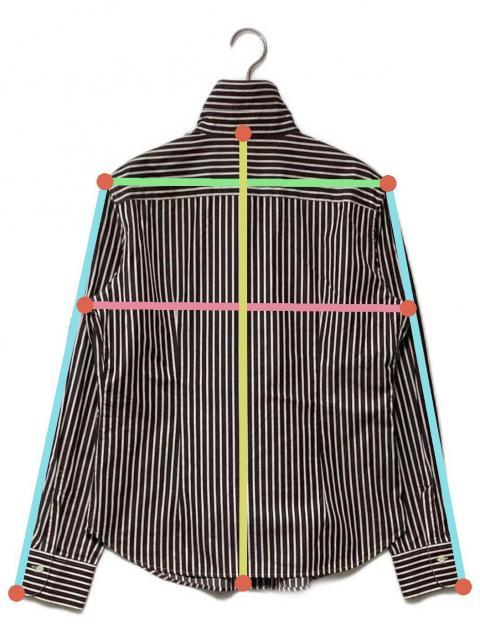 Loro Piana　長袖シャツ　ストライプ　ロロピアーナ　the row Loro Piana 長袖シャツ ストライプ ロロピアーナ the row - メルカリ