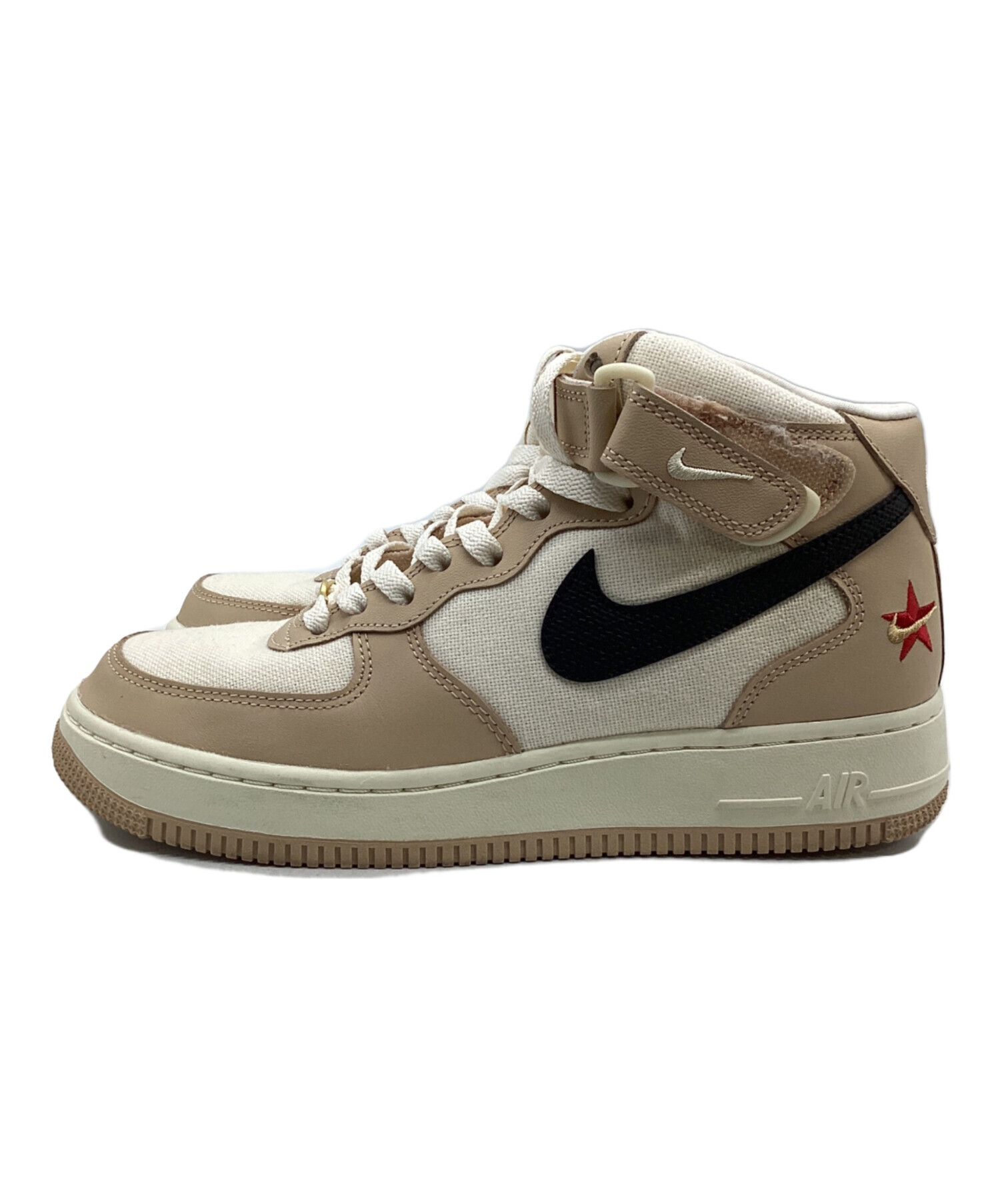 中古・古着通販】NIKE (ナイキ) AIR FORCE 1 MID 07 LX ベージュ 