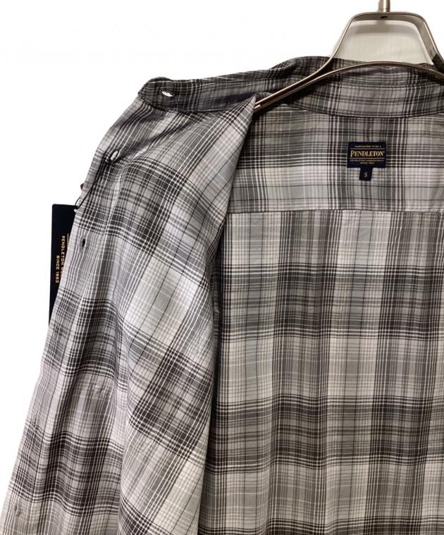 中古・古着通販】PENDLETON (ペンドルトン) チェックシャツ グレー
