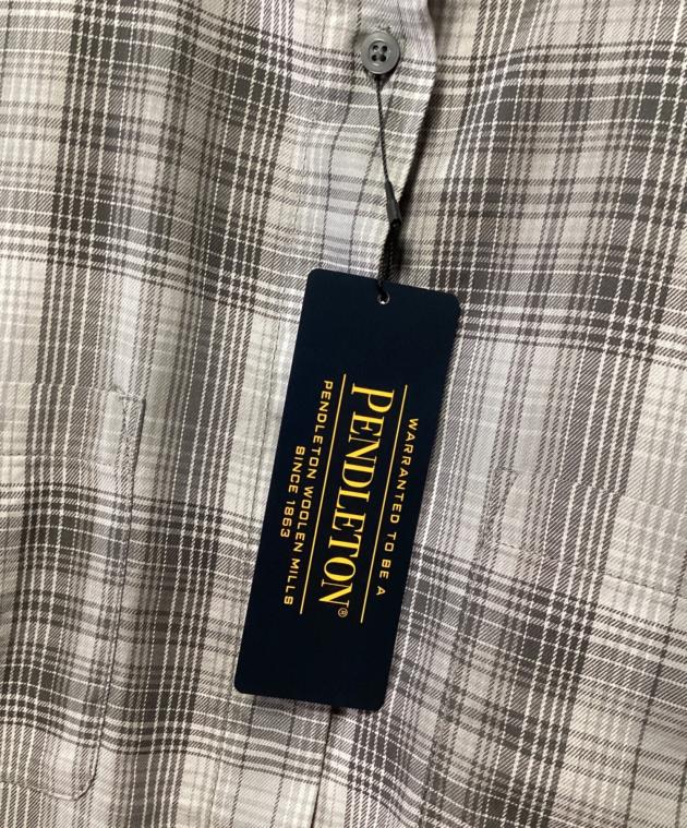 中古・古着通販】PENDLETON (ペンドルトン) チェックシャツ グレー