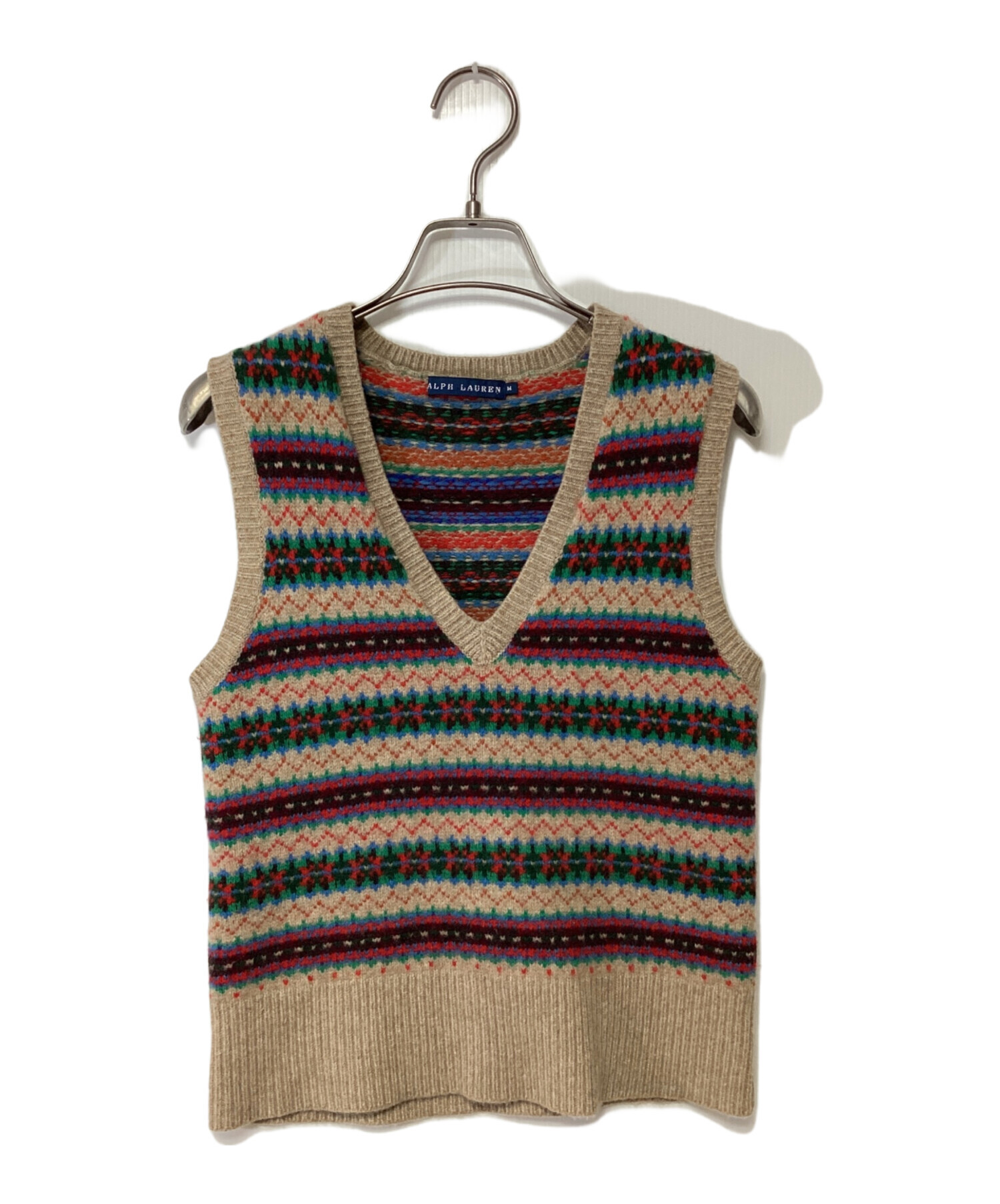 中古・古着通販】RALPH LAUREN (ラルフローレン) ニットベスト