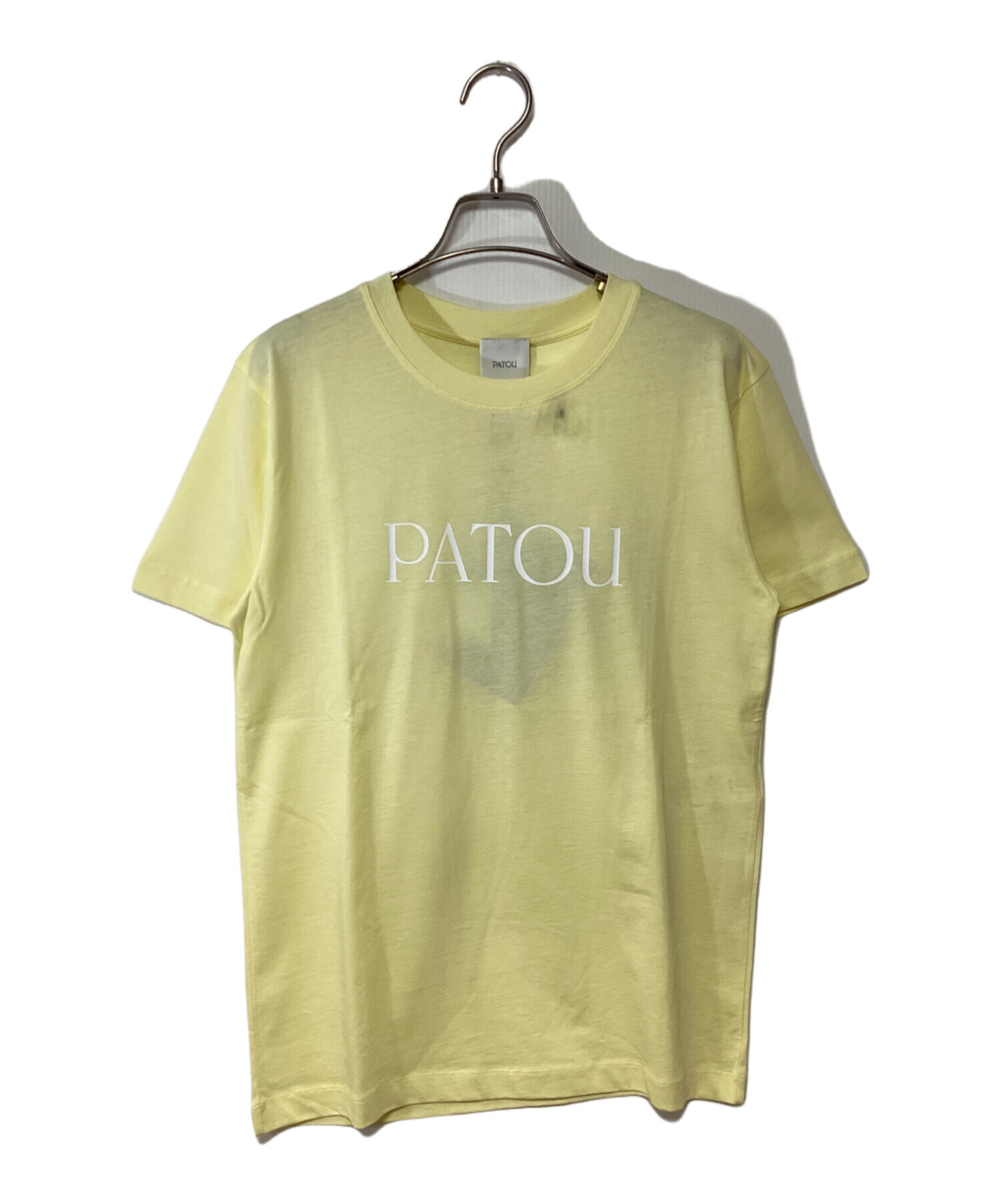 PATOU 美品 中古・古着通販】patou (パトゥ) ロゴカットソー イエロー サイズ:XS