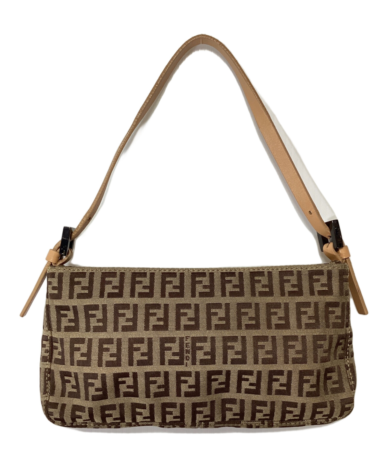 FENDI フェンディ ズッキーノ 斜め掛け カバン フラップ ポシェット 