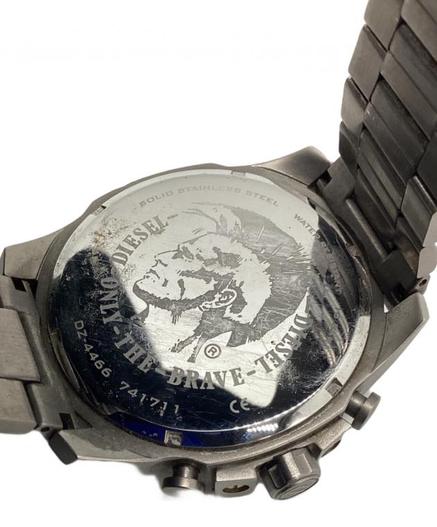 中古・古着通販】DIESEL (ディーゼル) クロノグラフ ゴールド