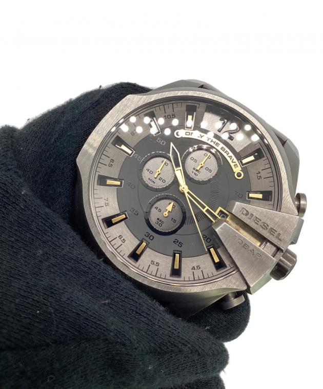 中古・古着通販】DIESEL (ディーゼル) クロノグラフ ゴールド