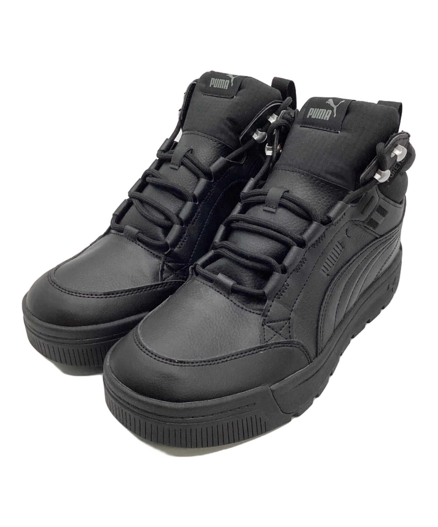 中古・古着通販】PUMA (プーマ) ハイカットスニーカー ブラック サイズ