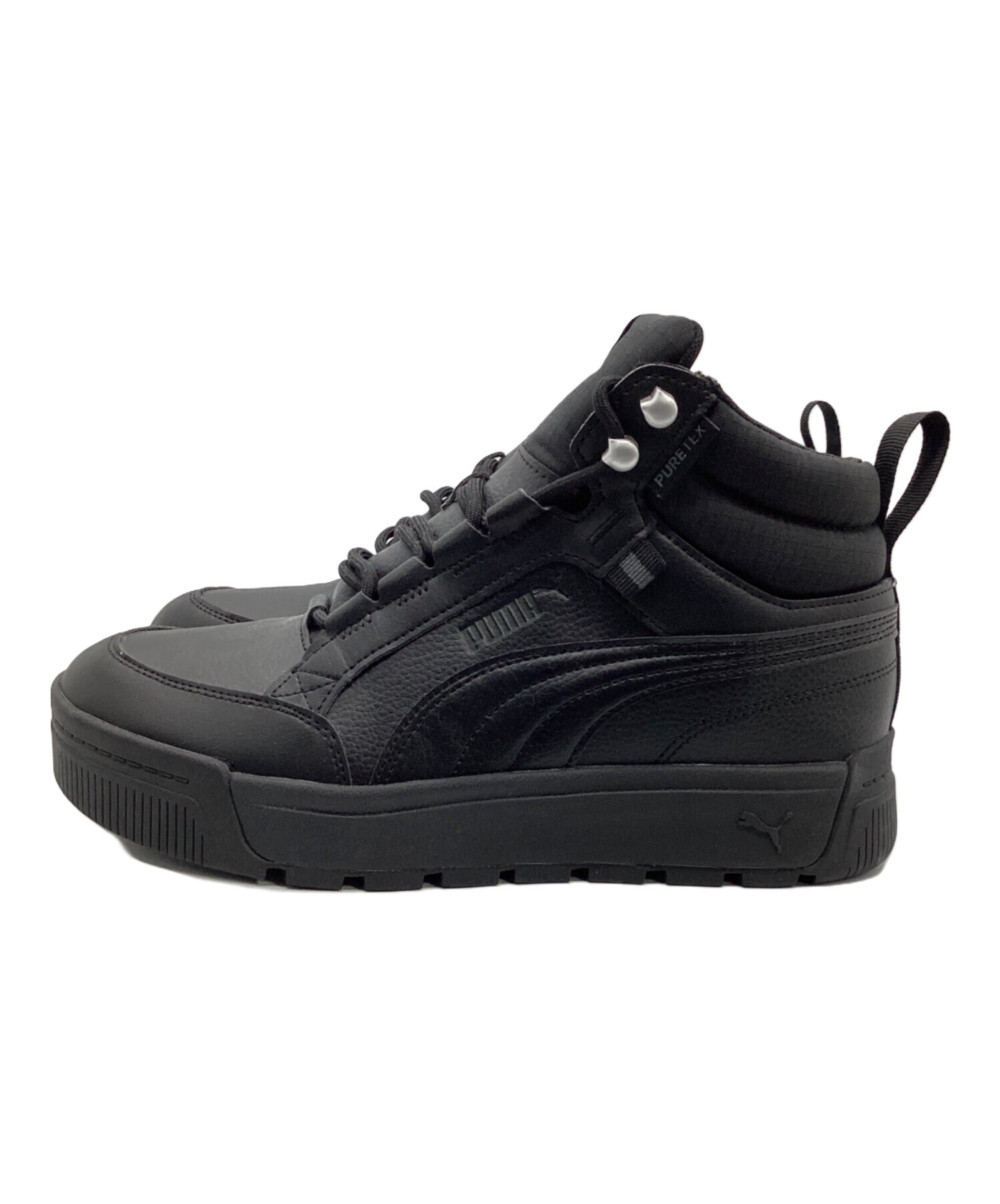 Puma ブラック ハイカットスニーカー 中古・古着通販】PUMA (プーマ) ハイカットスニーカー ブラック サイズ