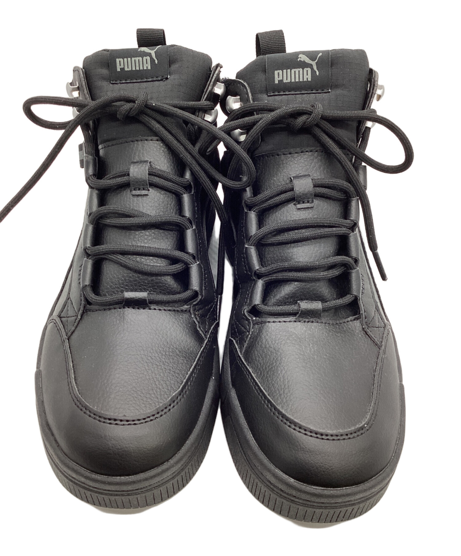 中古・古着通販】PUMA (プーマ) ハイカットスニーカー ブラック サイズ