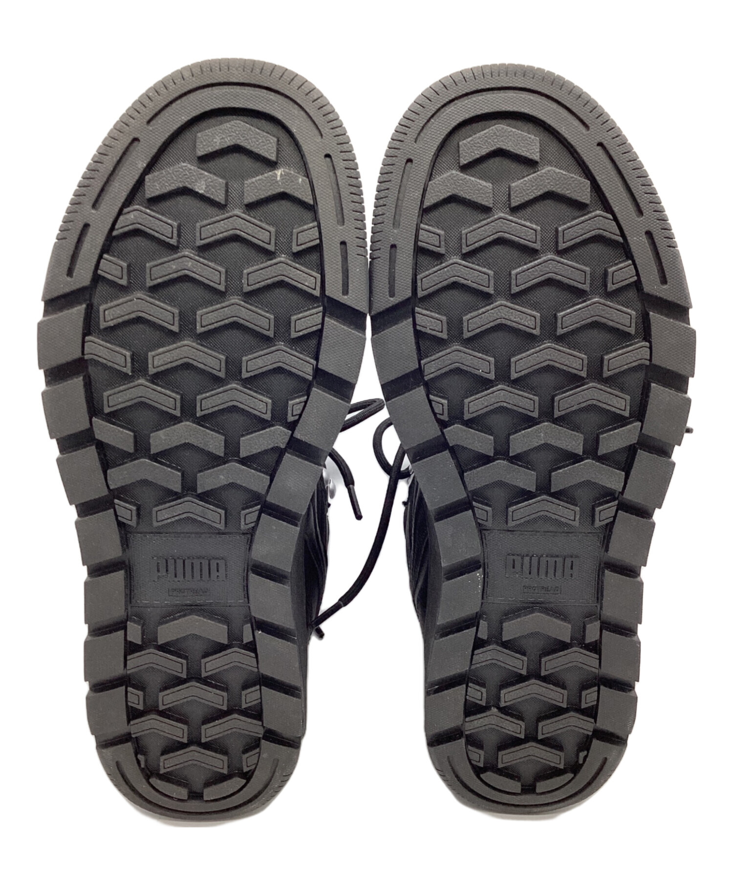 中古・古着通販】PUMA (プーマ) ハイカットスニーカー ブラック サイズ