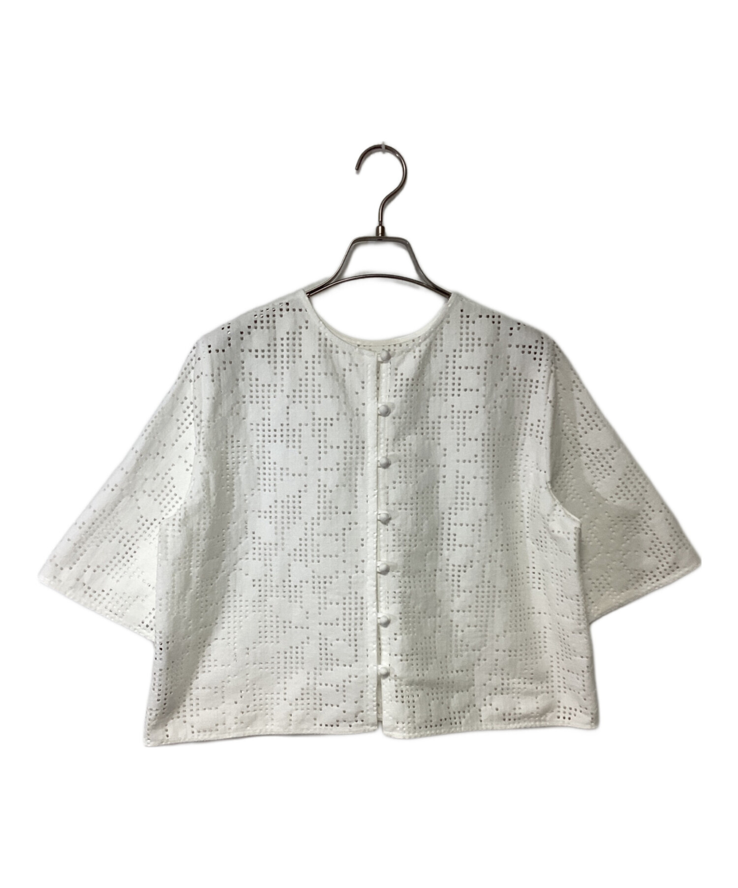 中古・古着通販】UNITED ARROWS (ユナイテッドアローズ) 半袖ブラウス 